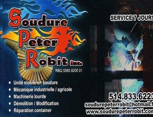 SOUDURE PETER ROBIT INC
