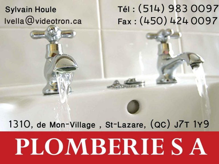 PLOMBERIE S A