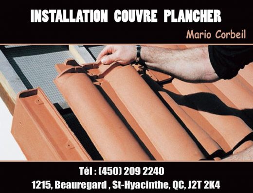 INSTALLATION COUVRE PLANCHER