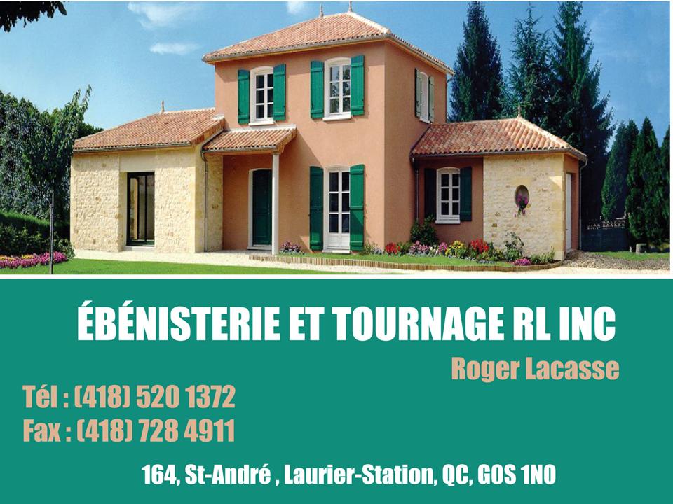 ÉBÉNISTERIE ET TOURNAGE RL INC
