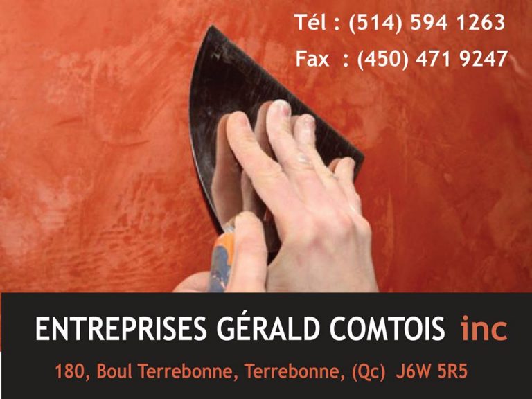 ENTREPRISES GÉRALD COMTOIS INC