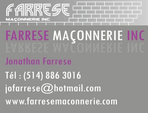 FARRESE MAÇONNERIE INC