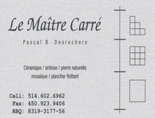 LE MAITRE CARRE
