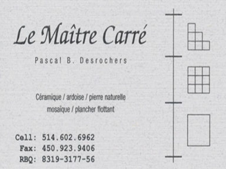 LE MAITRE CARRE