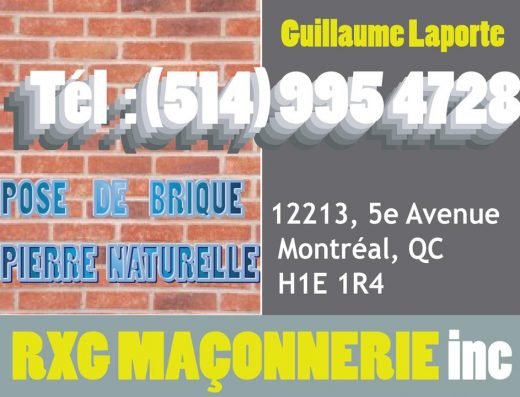 RXG MAÇONNERIE INC