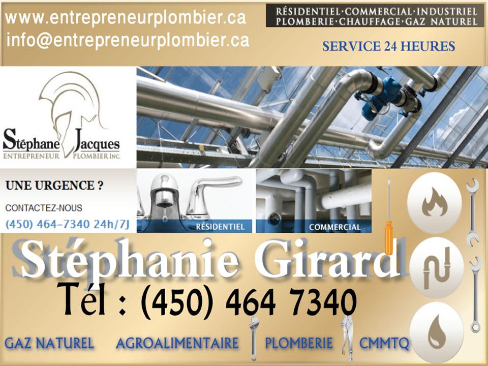 STÉPHANE JACQUES ENTREPRENEUR PLOMBIER INC