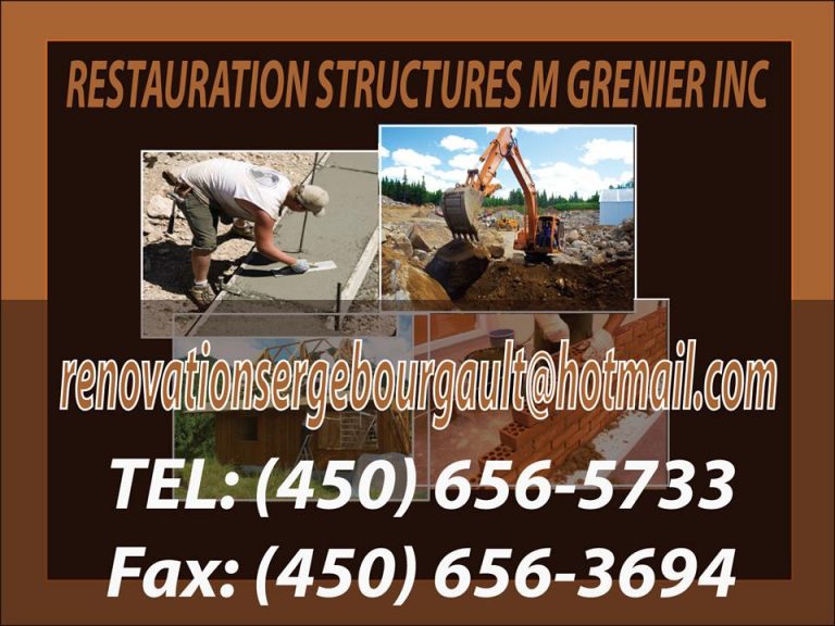 RESTAURATION STRUCTURES M GRENIER