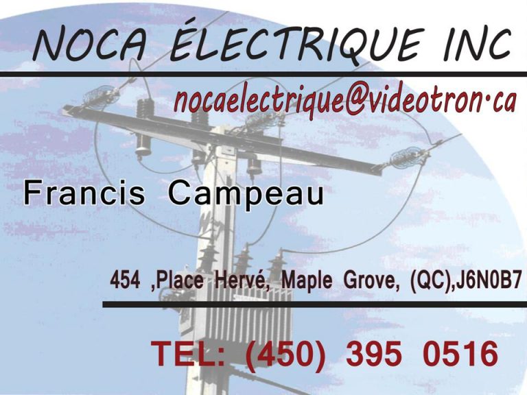 NOCA ÉLECTRIQUE INC
