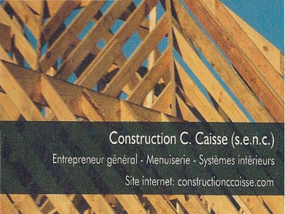 CONSTRUCTION C CAISSE ENR
