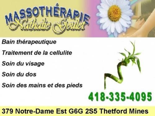 MASSOTHÉRAPIE NATHALIE GOULET