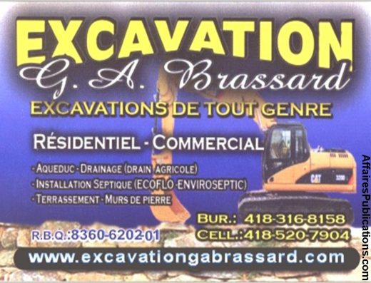 EXCAVATION GA BRASSARD