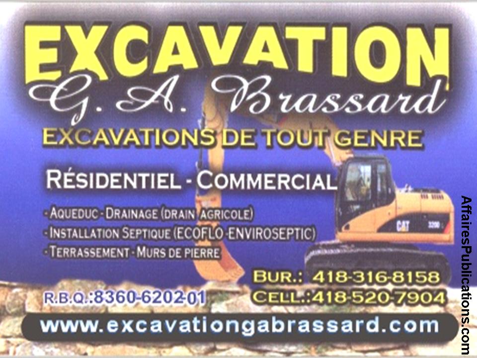 EXCAVATION GA BRASSARD