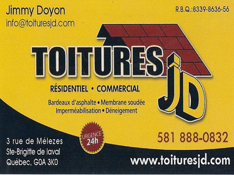 LES TOITURES JD INC