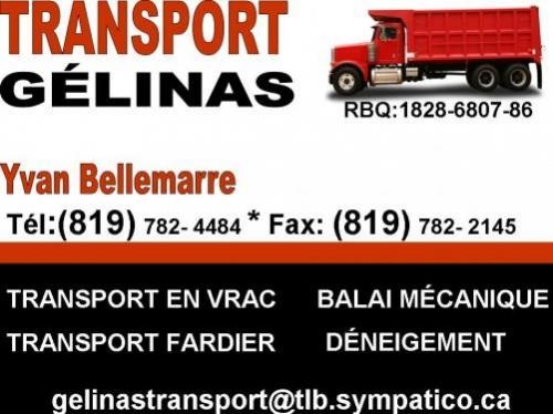 TRANSPORT GÉLINAS INC