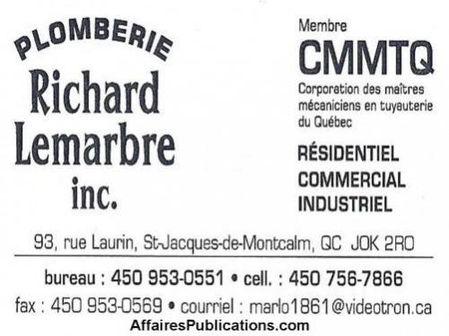 PLOMBERIE RICHARD LEMARBRE