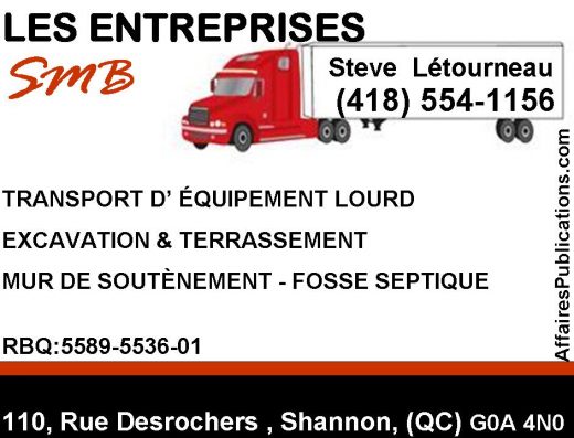 LES ENTREPRISES SMB INC