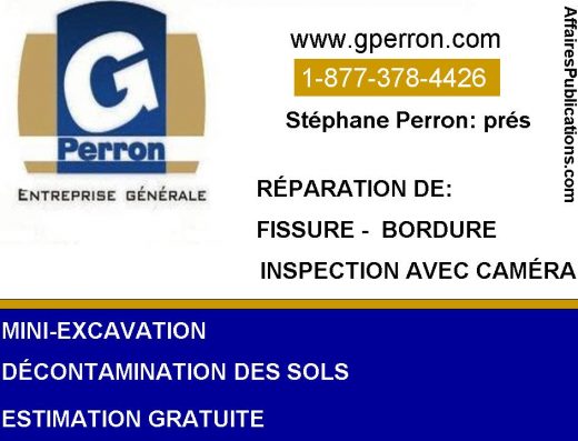 G PERRON ENTREPRISES GÉNÉRALES