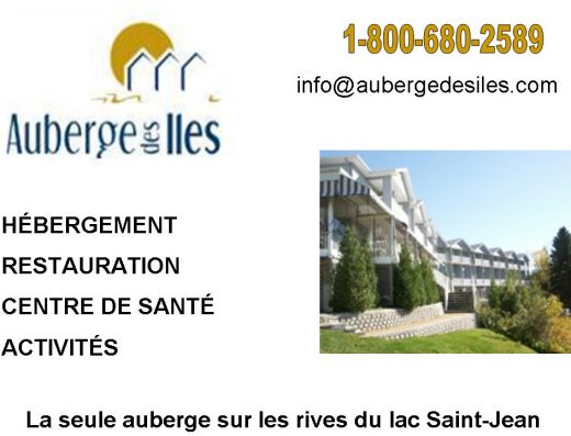 AUBERGE DES ILES LAC ST-JEAN