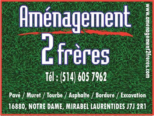 AMÉNAGEMENT 2 FRÈRES