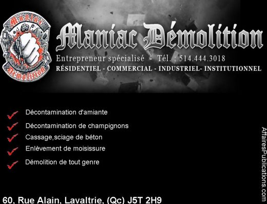 DÉMOLITION MANIAC