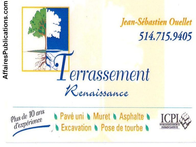 TERRASSEMENT RENAISSANCE