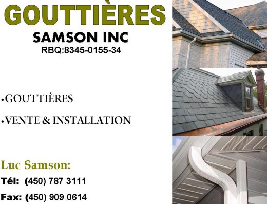 GOUTTIÈRES SAMSON INC
