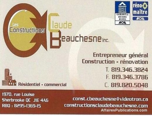 CONSTRUCTIONS CLAUDE BEAUCHESNE