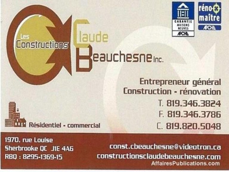 CONSTRUCTIONS CLAUDE BEAUCHESNE