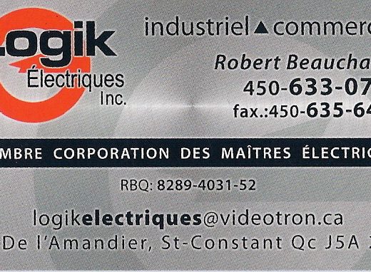 LOGIK ÉLECTRIQUES INC