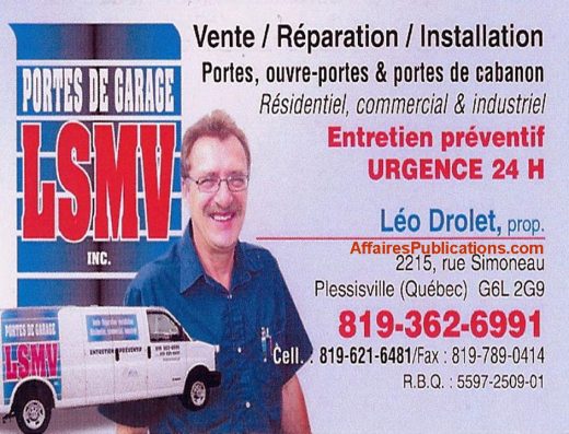 PORTES DE GARAGE LSMV