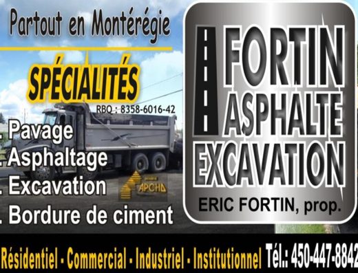 FORTIN ASPHALTE EXCAVATION
