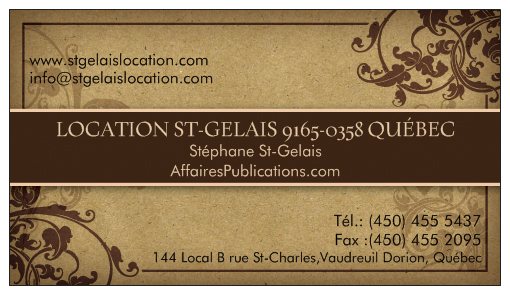 LOCATION ST-GELAIS INC