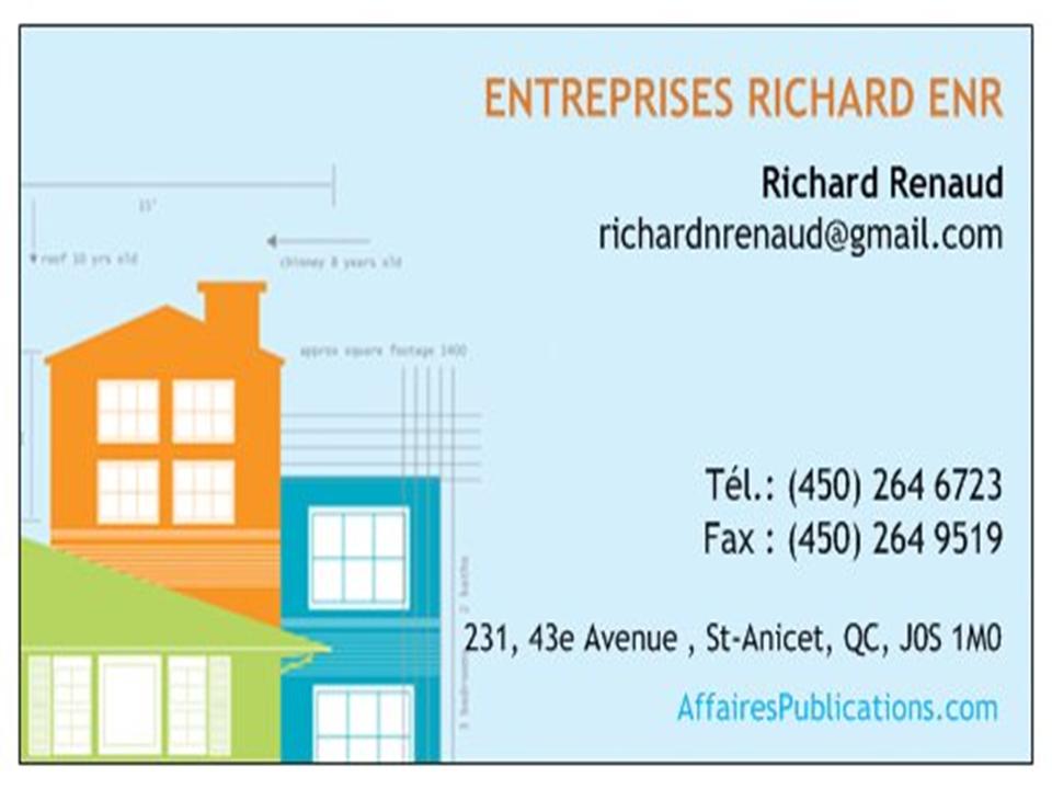 ENTREPRISES RICHARD ENR