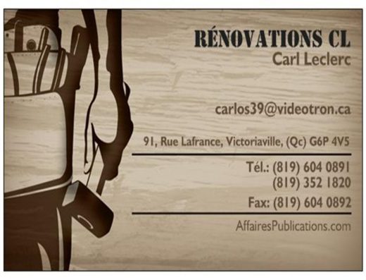 RÉNOVATIONS CL