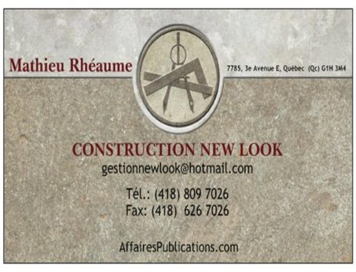 CONSTRUCTION NEW LOOK