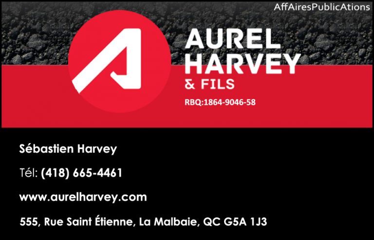 AUREL HARVEY & FILS INC