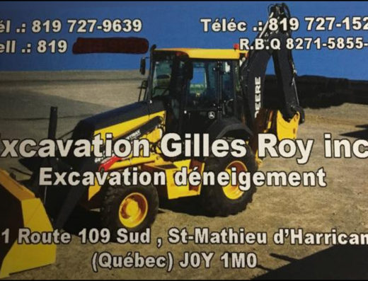 EXCAVATION GILLES ROY INC