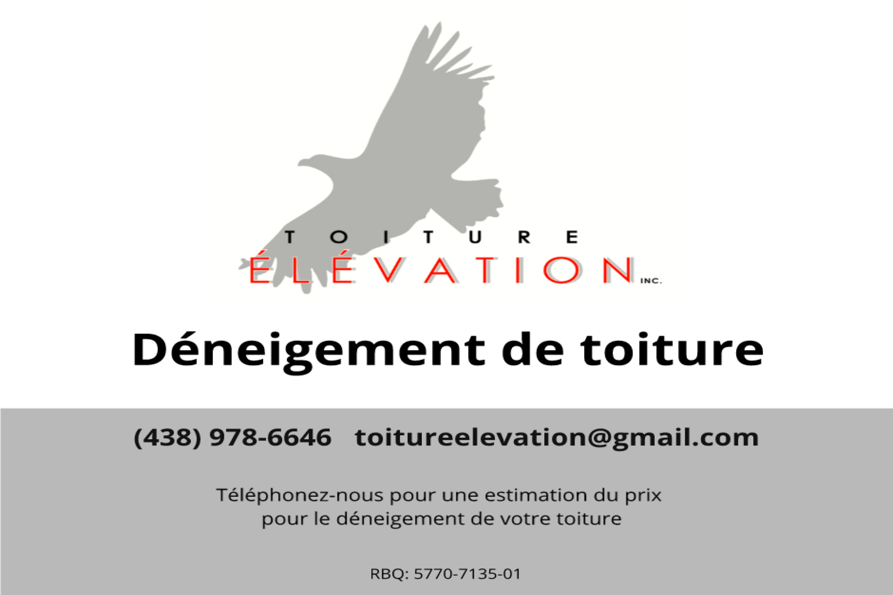 TOITURE ÉLÉVATION INC