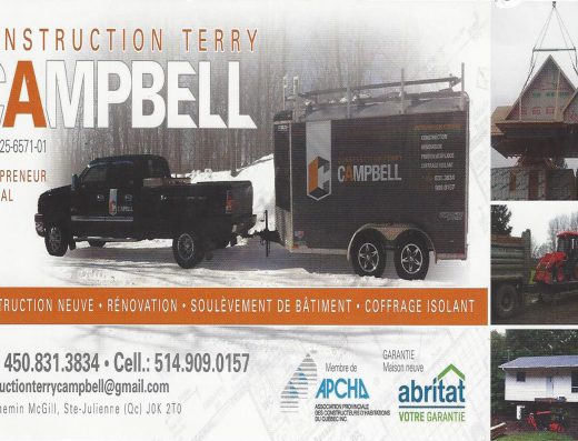 CONSTRUCTION TERRY CAMPBELL