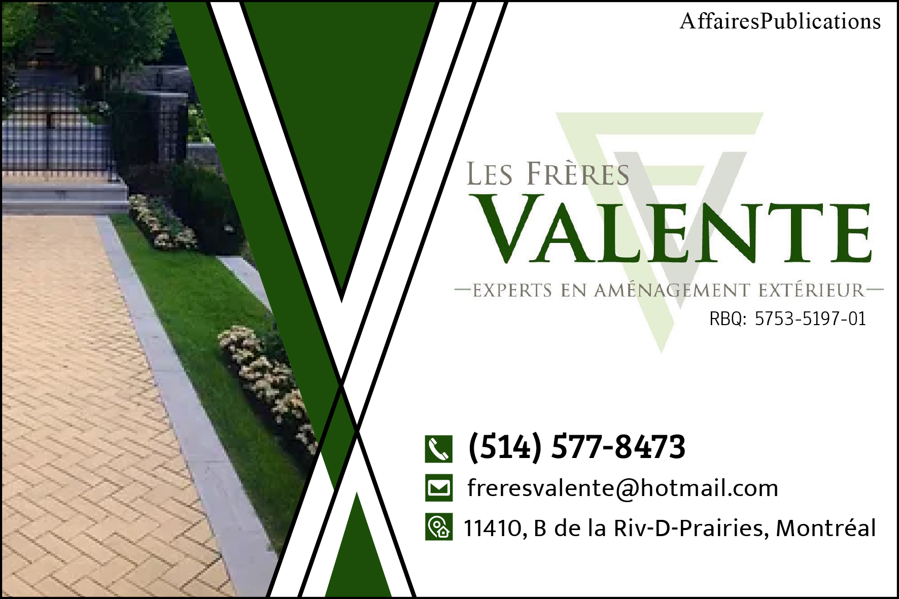 FRÈRES VALENTE INC