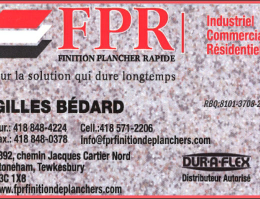 FPR FINITION DE PLANCHERS RAPIDE