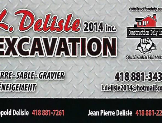 EXCAVATION L. DELISLE 2014
