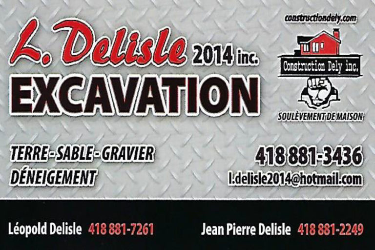EXCAVATION L. DELISLE 2014