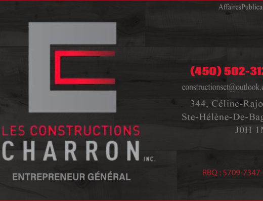 CONSTRUCTIONS CHARRON (2016) INC
