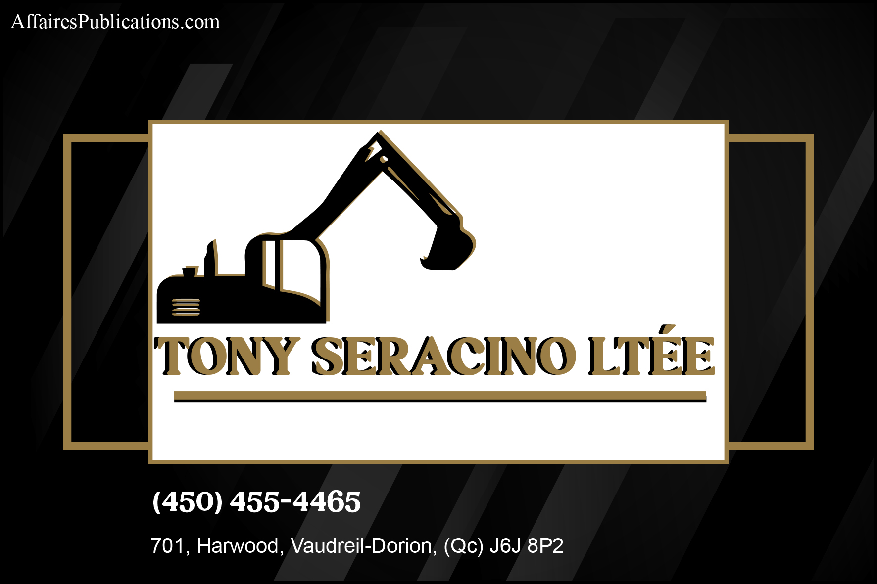 TONY SERACINO LTÉE