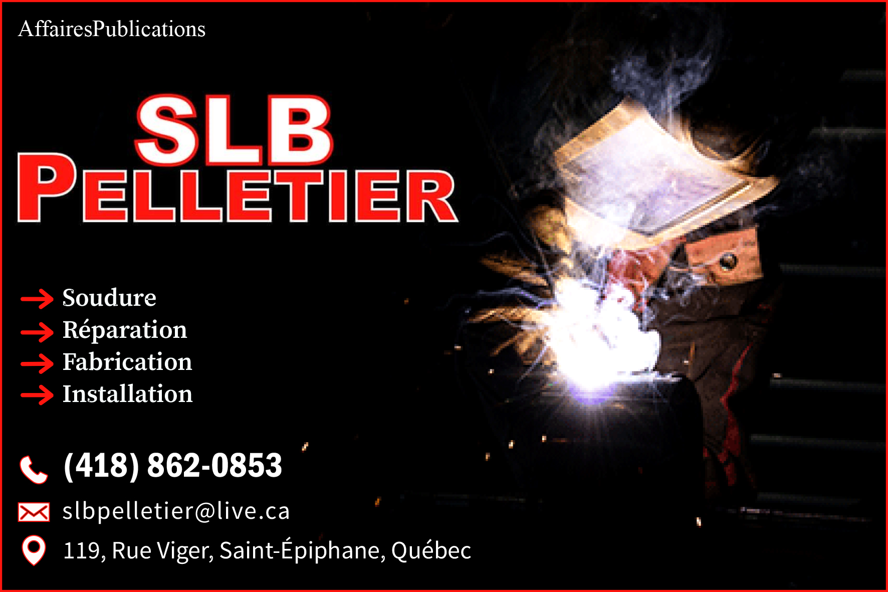 ENTREPRISES SLB PELLETIER