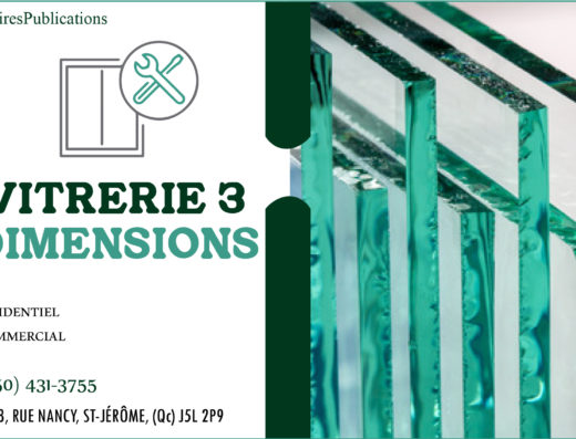 VITRERIE 3 DIMENSIONS