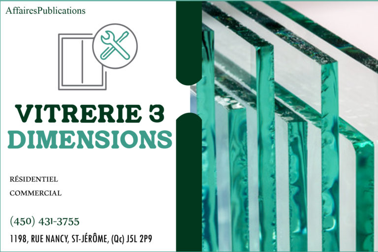 VITRERIE 3 DIMENSIONS