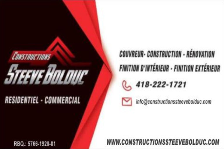CONSTRUCTIONS STEEVE BOLDUC