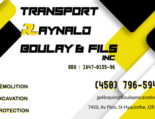TRANSPORT RAYNALD BOULAY & FILS INC